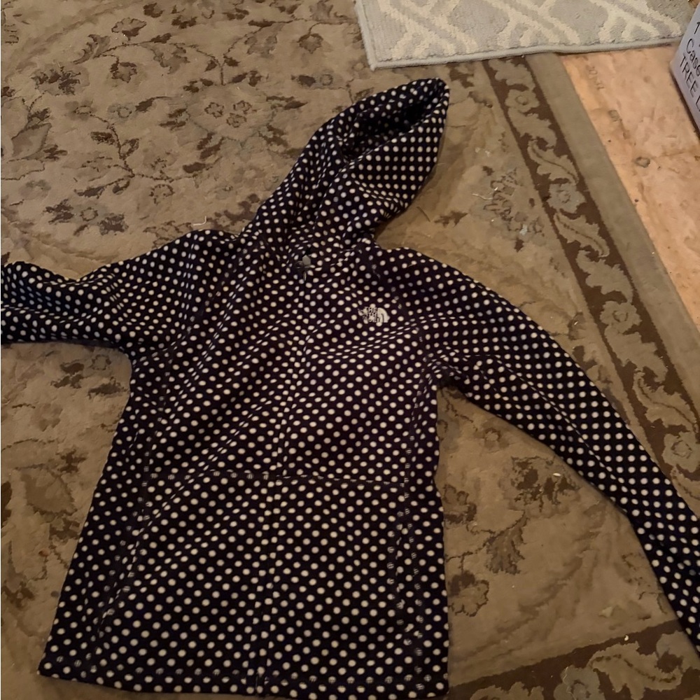 The North Face Black and White Polka Dot Jacket